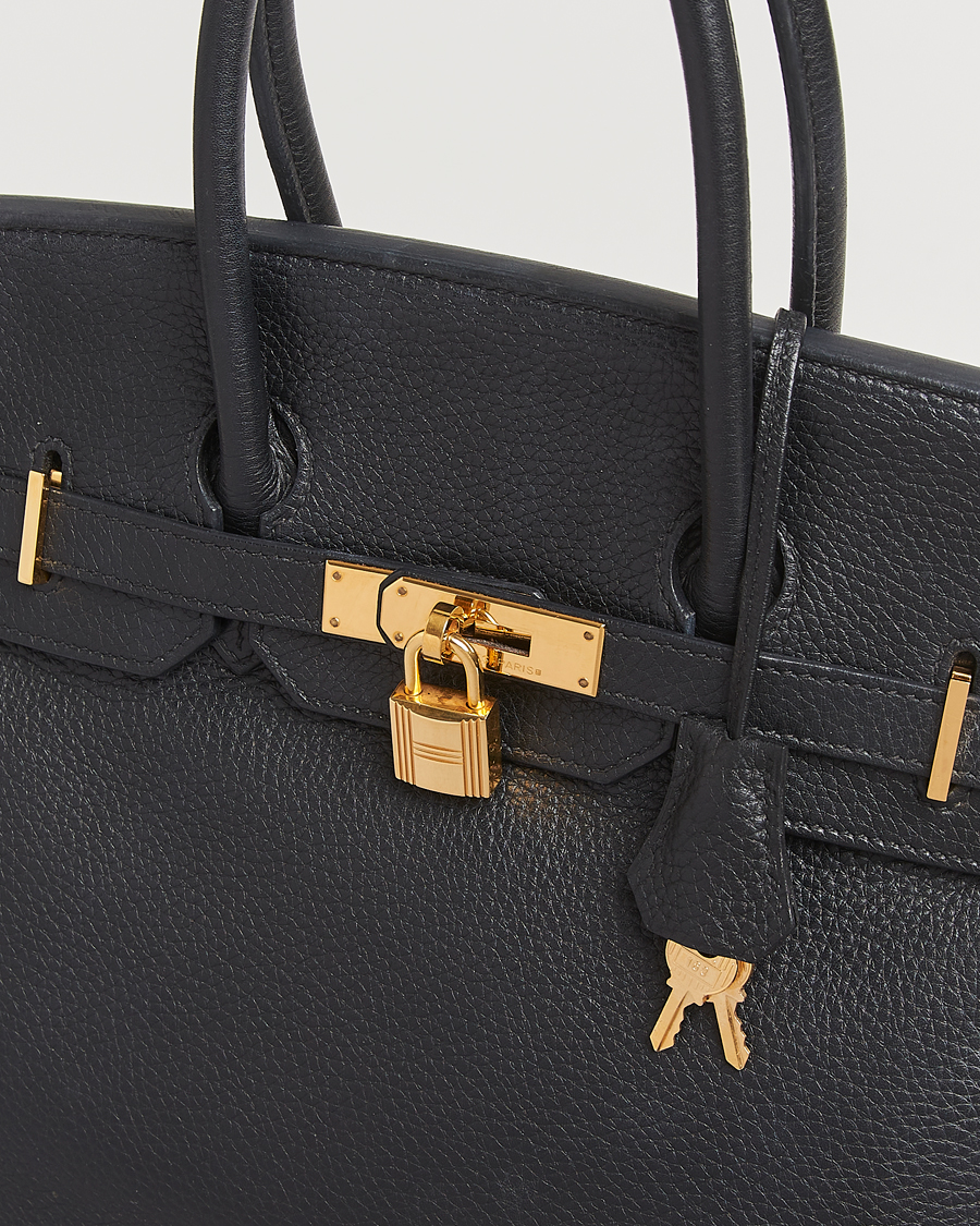 Herre | Gifts for Her | Hermès Pre-Owned | Birkin 35 Taurillon Clémence Leather Black