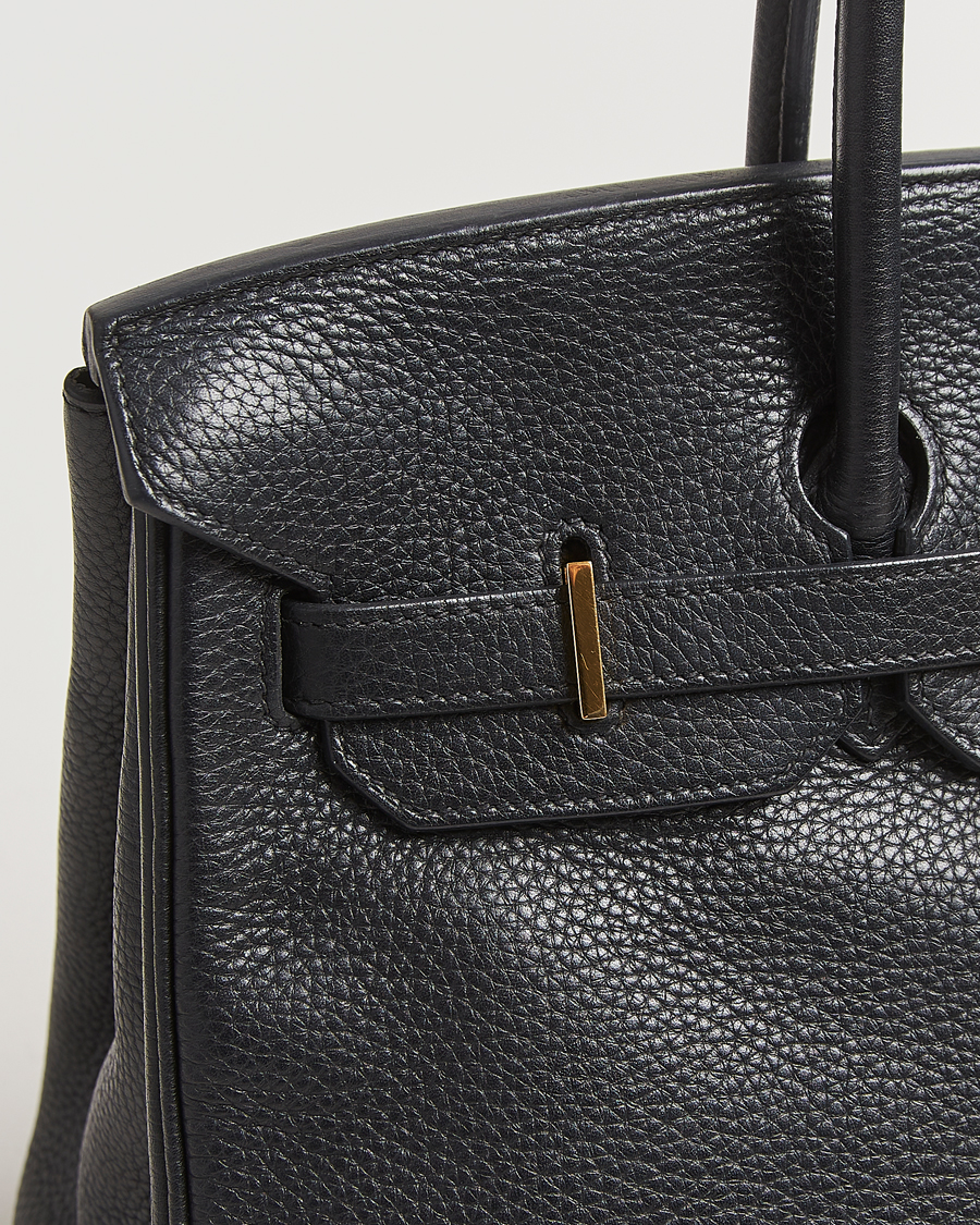 Herre | Gifts for Her | Hermès Pre-Owned | Birkin 35 Taurillon Clémence Leather Black
