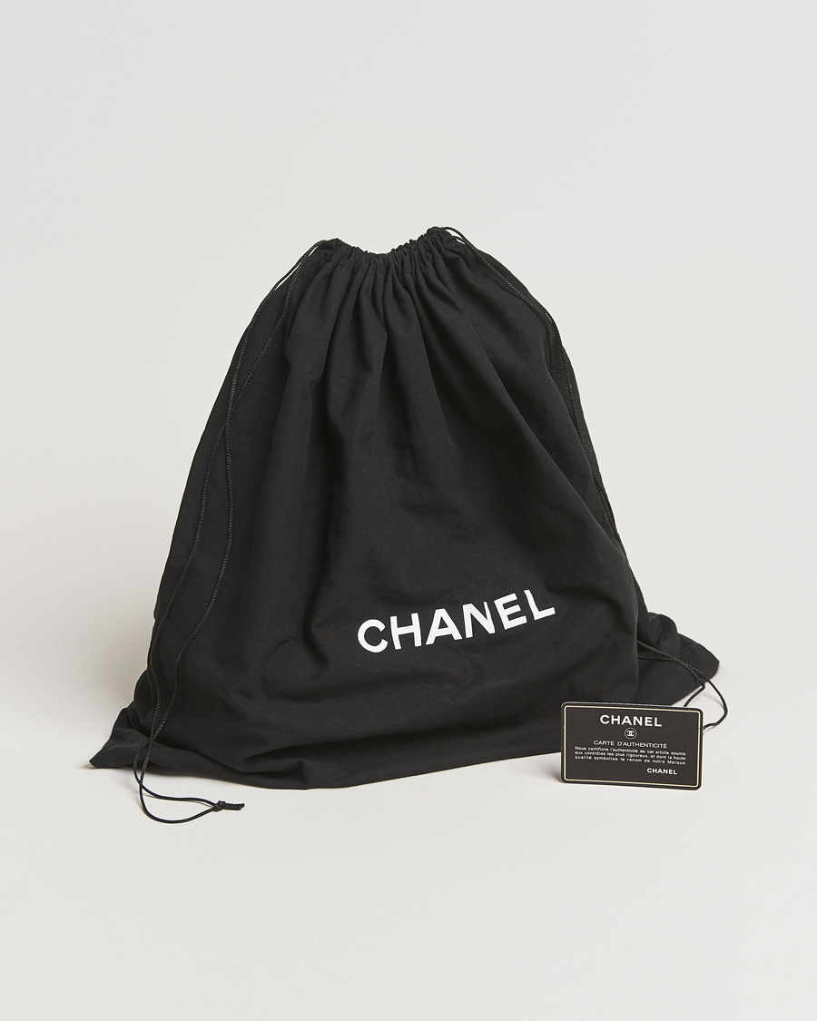 Herre | Chanel Pre-Owned Classic Medium Double Flap Bag Lambskin Black | Chanel Pre-Owned | Classic Medium Double Flap Bag Lambskin Black
