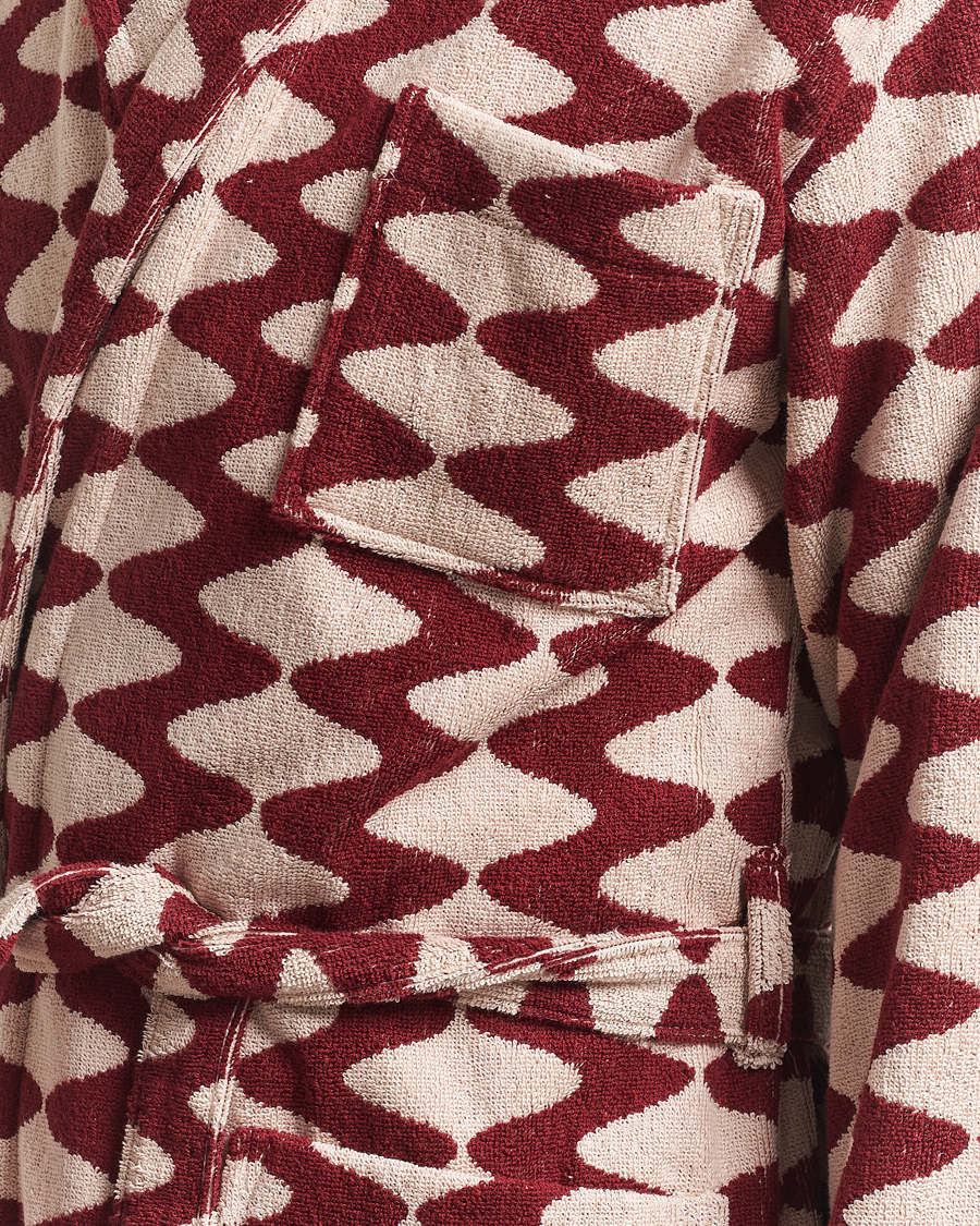 Herre | Pyjamaser og badekåper | OAS | Forest Waver Long Robe Big Lauda