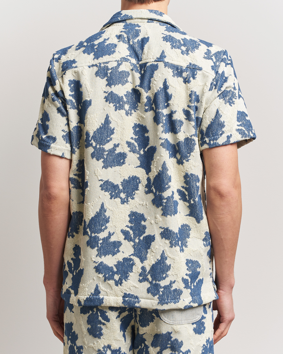 Herre | Skjorter | OAS | Short Sleeve Cuba Terry Shirt Sail Contrast