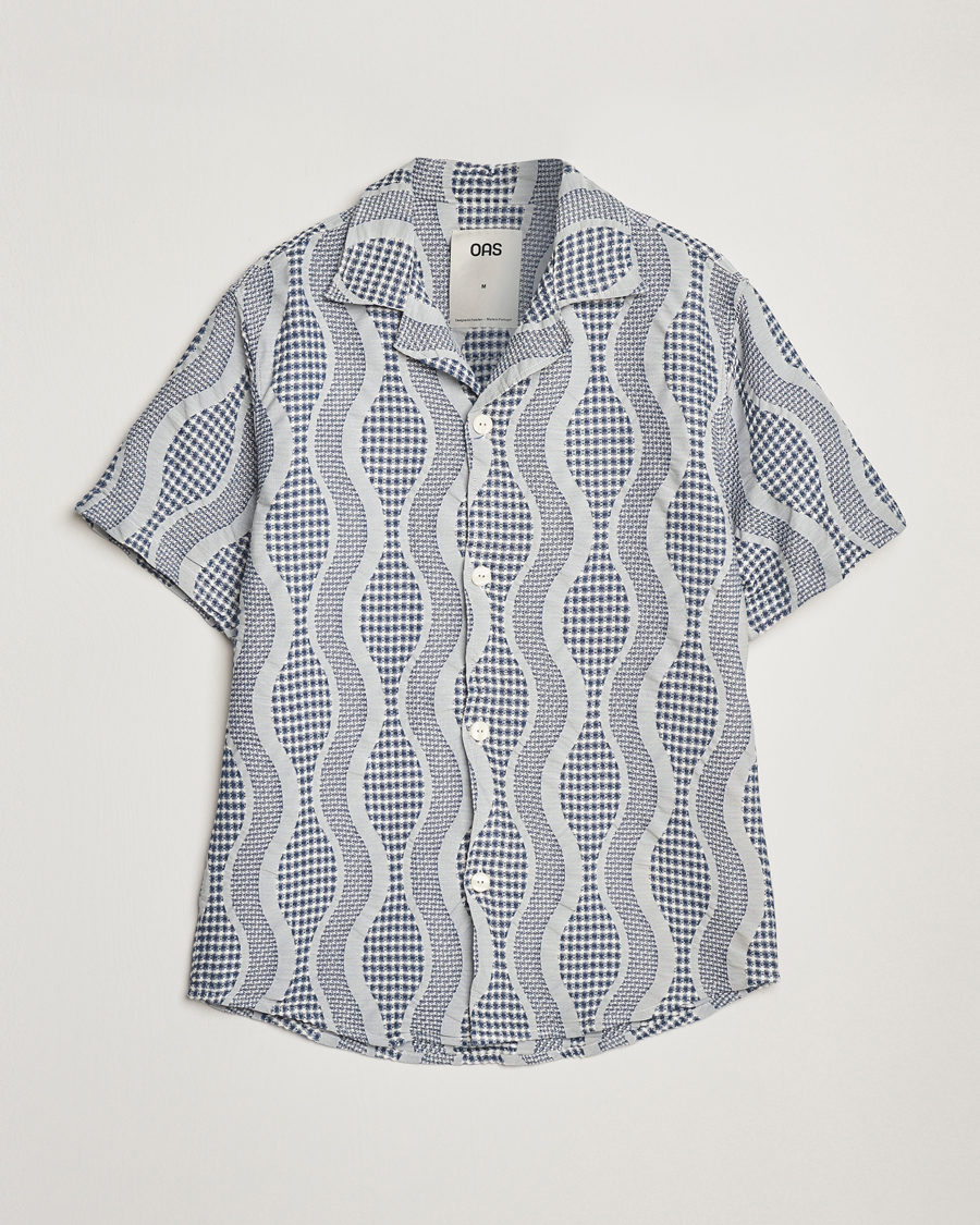 Herre | Skjorter | OAS | Cuba Waffle Shirt Coma