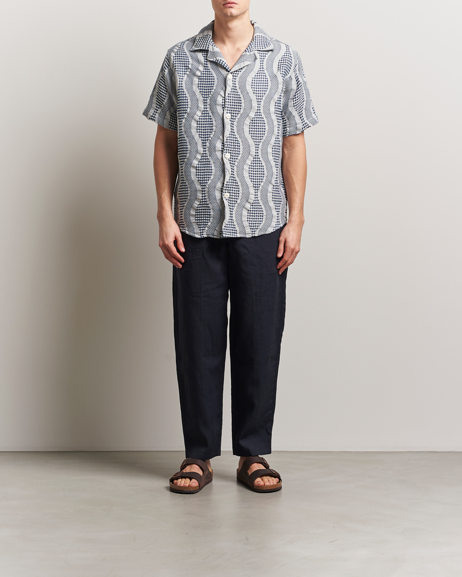 Herre | Skjorter | OAS | Cuba Waffle Shirt Coma