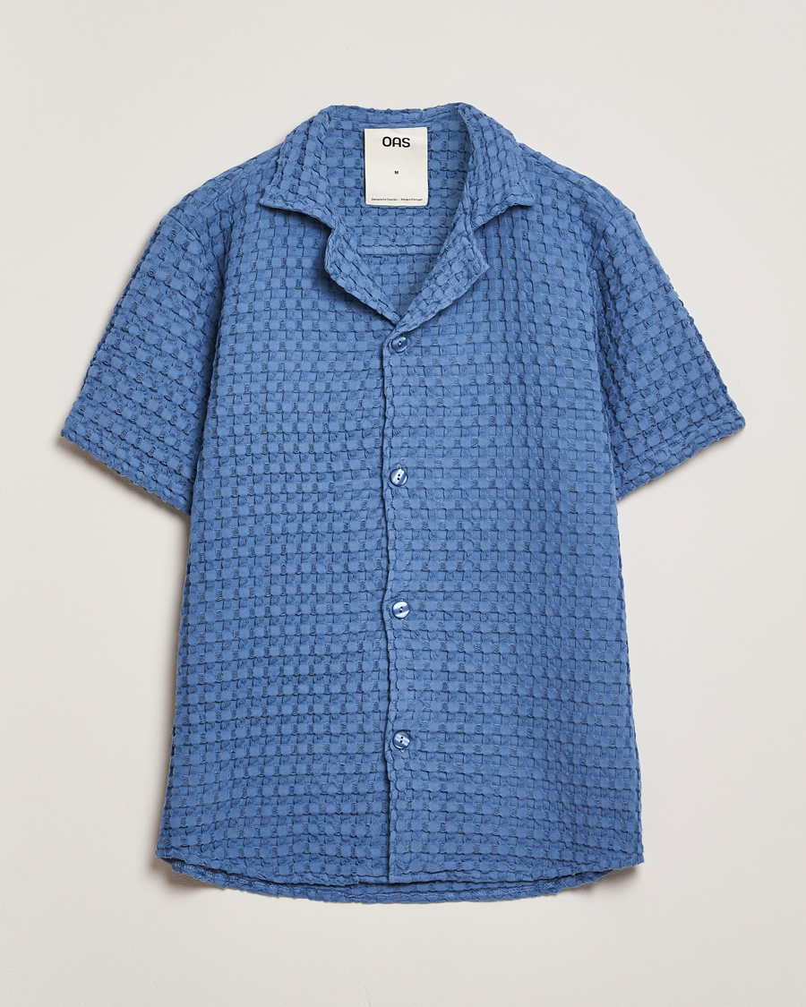 Herre | Skjorter | OAS | Cuba Waffle Shirt Coronet