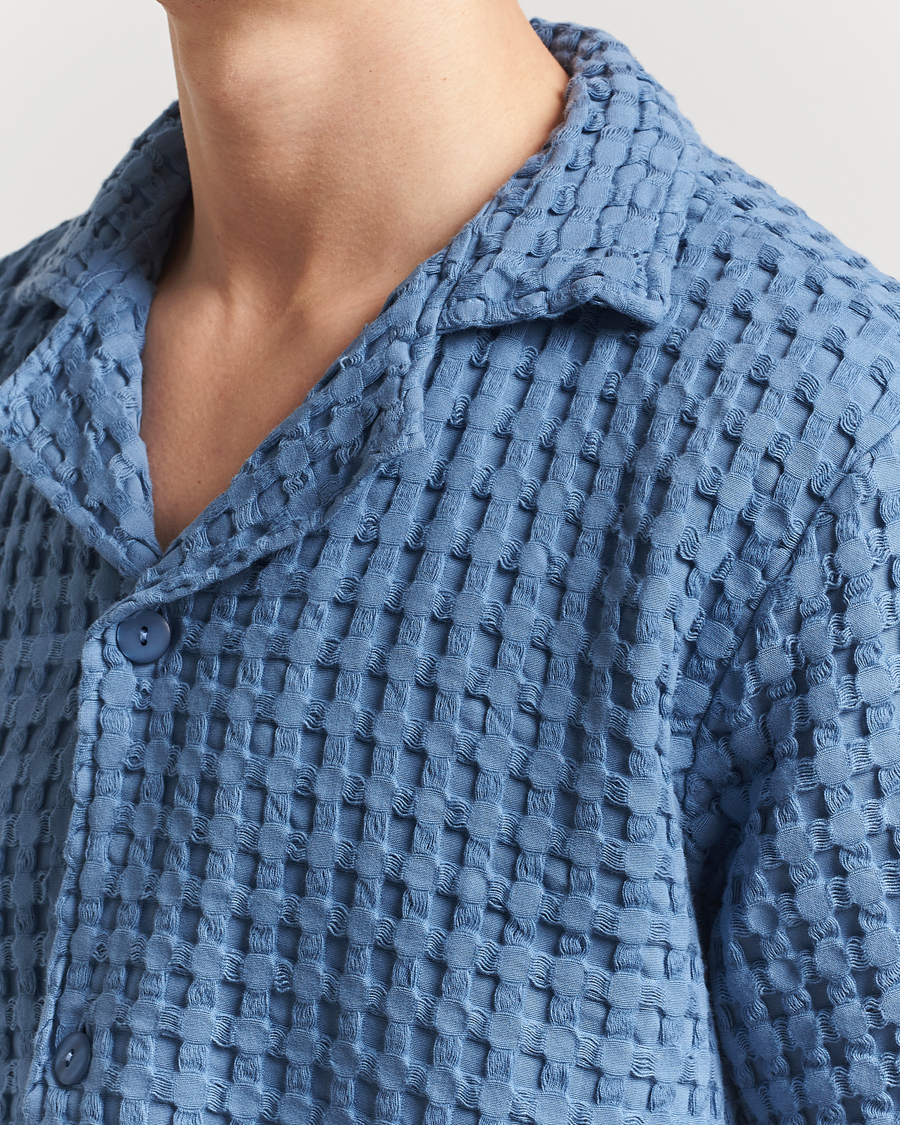 Herre | Skjorter | OAS | Cuba Waffle Shirt Coronet