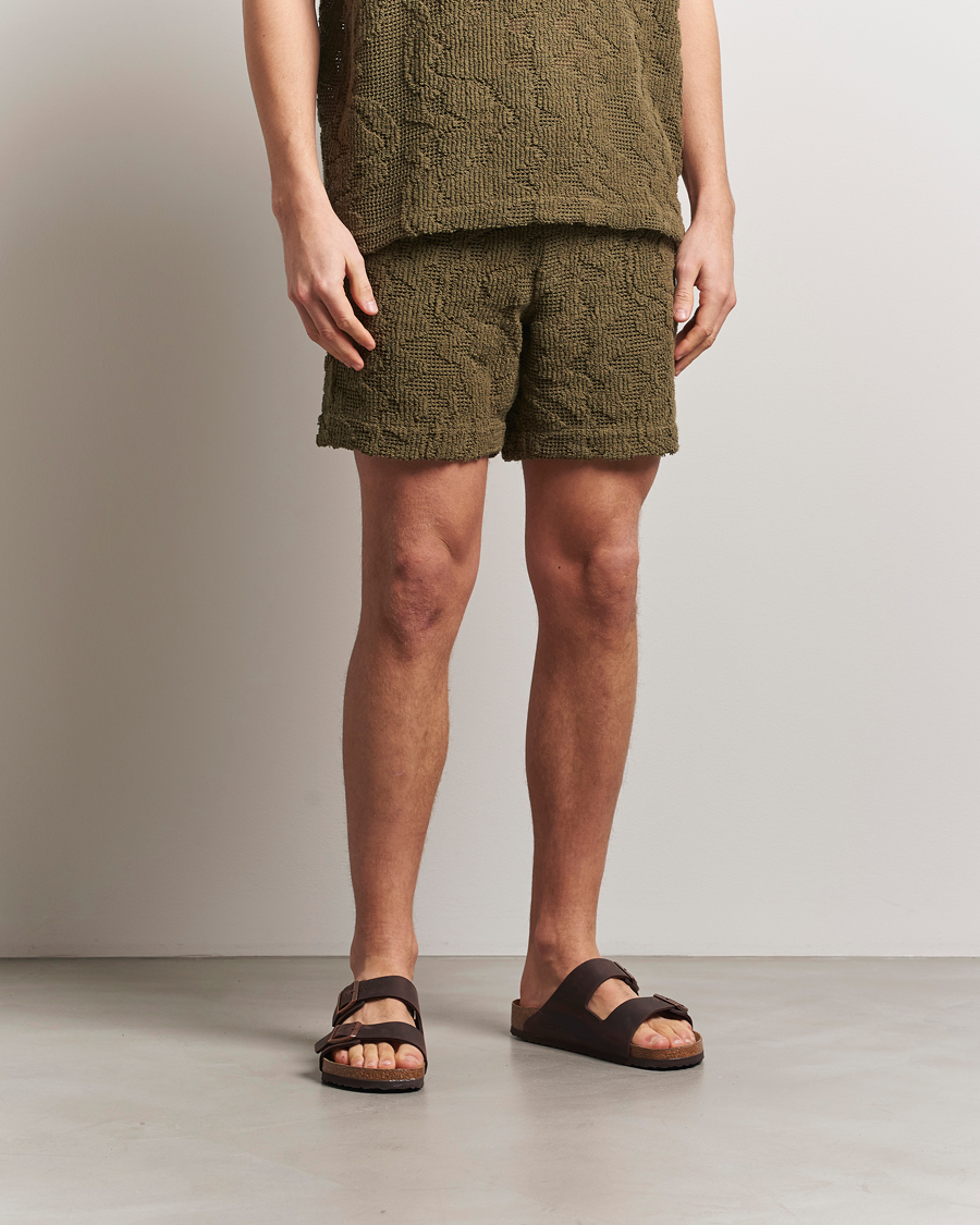 Herre | Shorts | OAS | Cuba Crochet Shorts Pine Verve