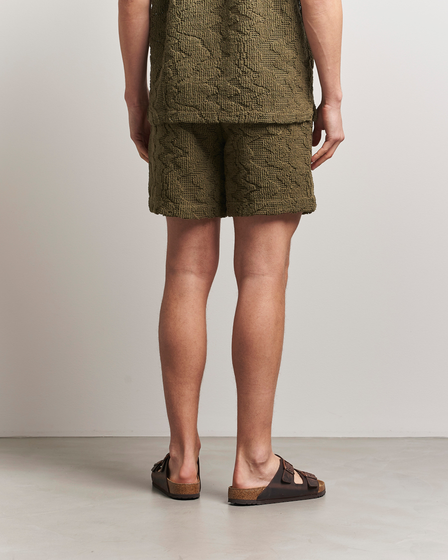 Herre | Shorts | OAS | Cuba Crochet Shorts Pine Verve