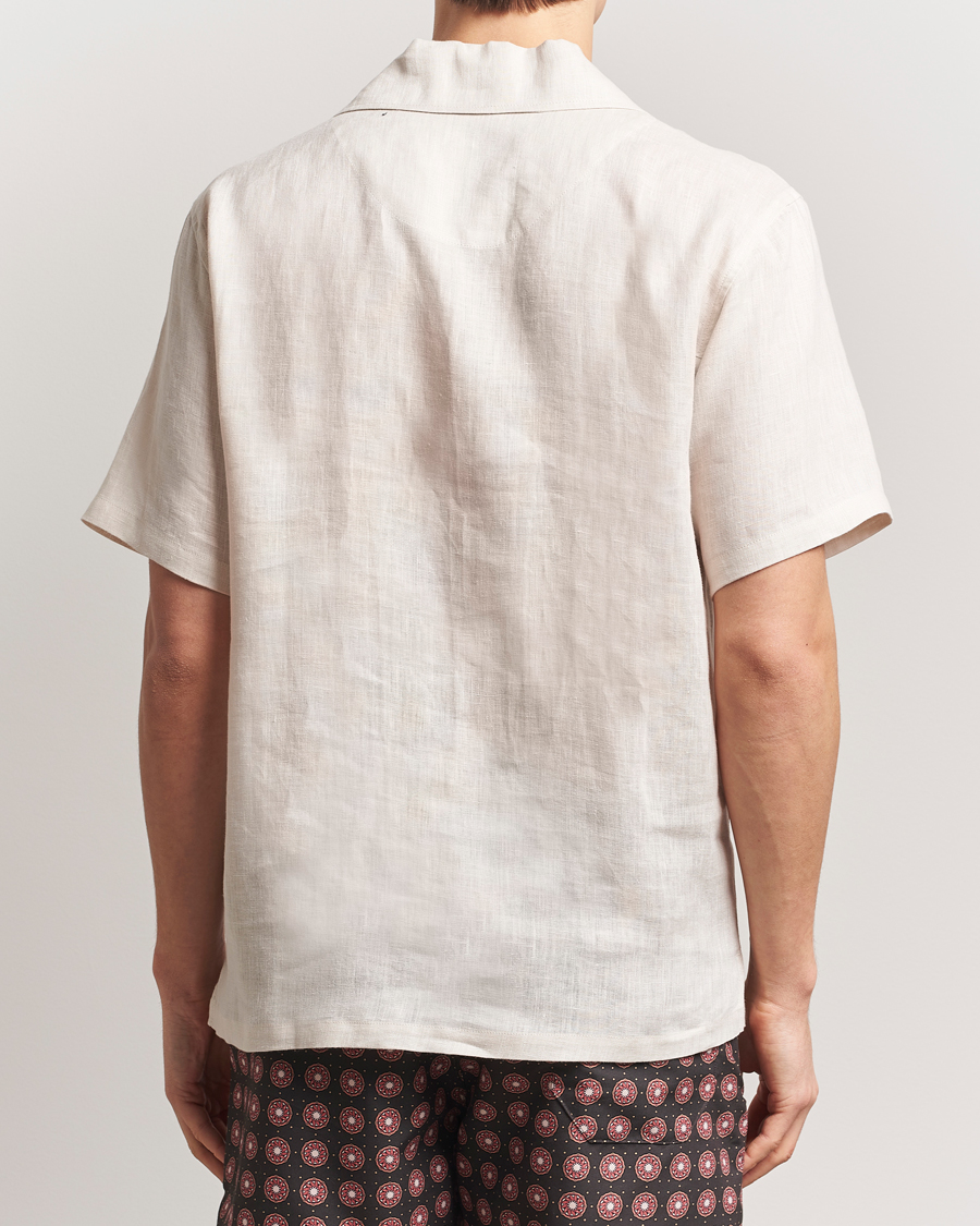 Herre | Skjorter | OAS | Cuba Linen Shirt Beige