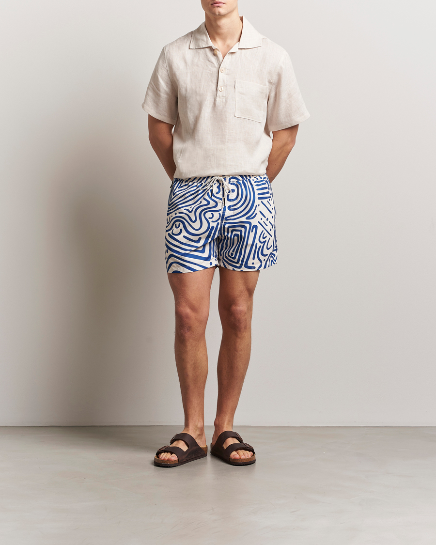 Herre | Badeshorts | OAS | Printed Swimshorts Eldovado