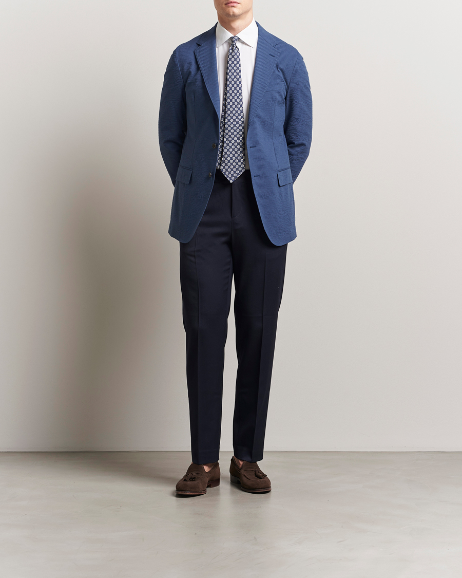 Herre | Dressjakker | Polo Ralph Lauren | Linen Sportcoat Blue Sea