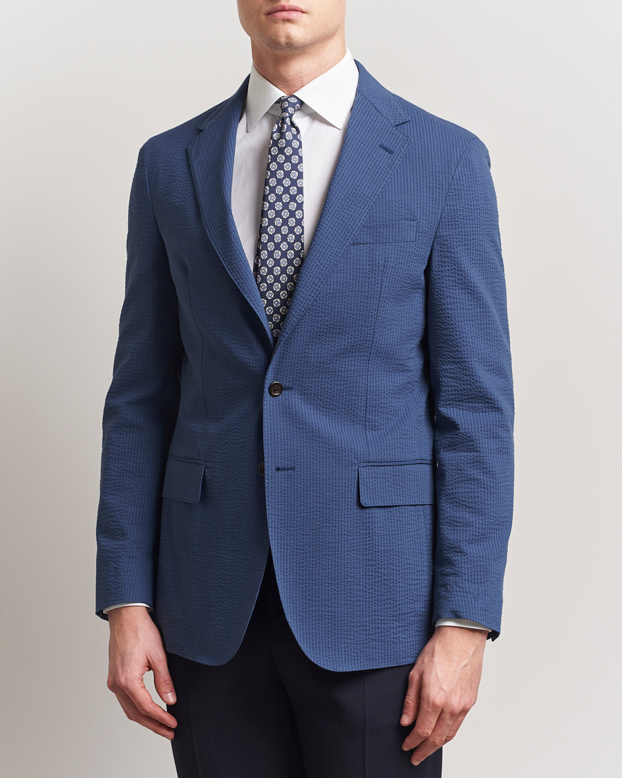 Herre | Dressjakker | Polo Ralph Lauren | Linen Sportcoat Blue Sea