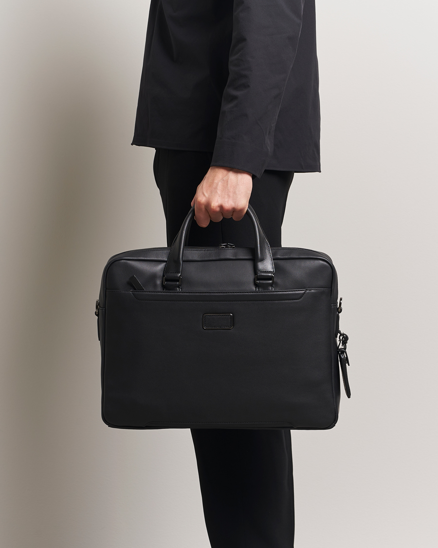 Herre | Vesker | TUMI | Harrison Avondale Top Zip Briefcase Black