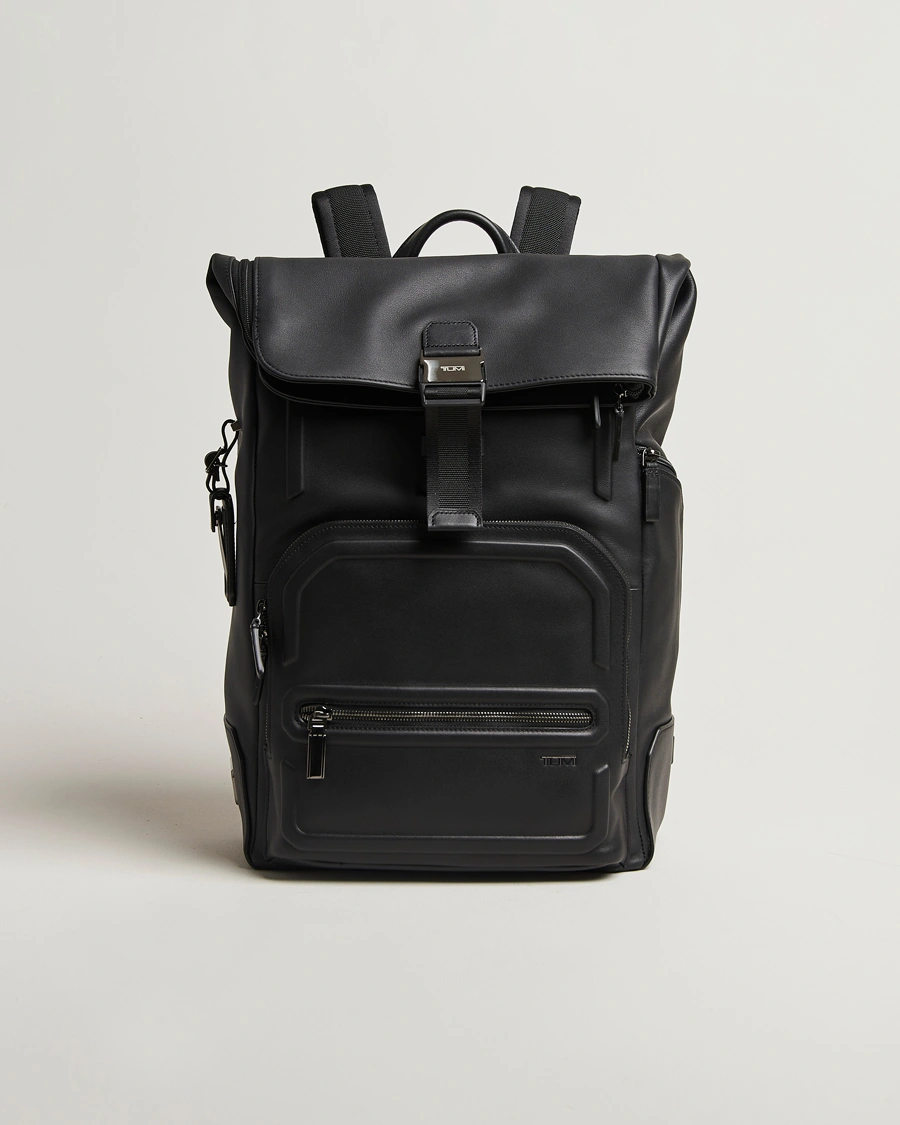 Herre | Vesker | TUMI | Harrison Osborn Roll Top Backpack Black