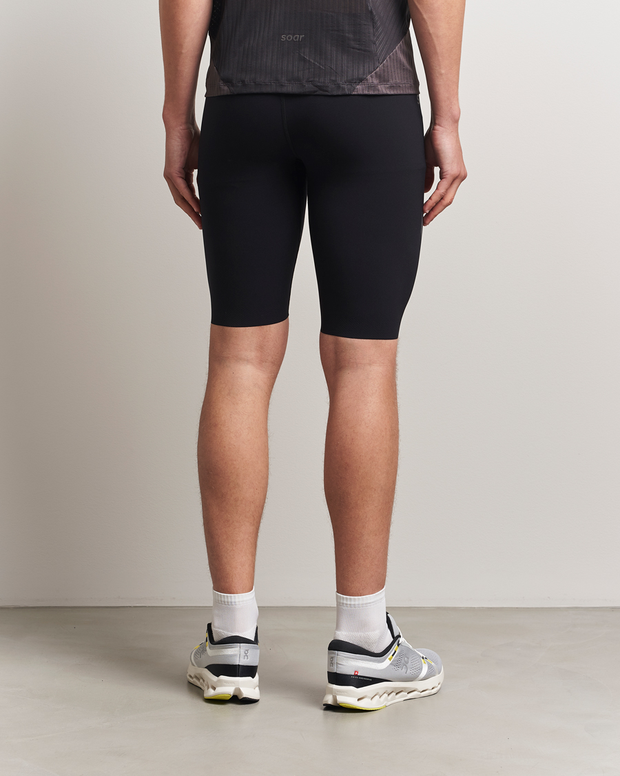 Herre | Shorts | SOAR Running | Half Tights Black