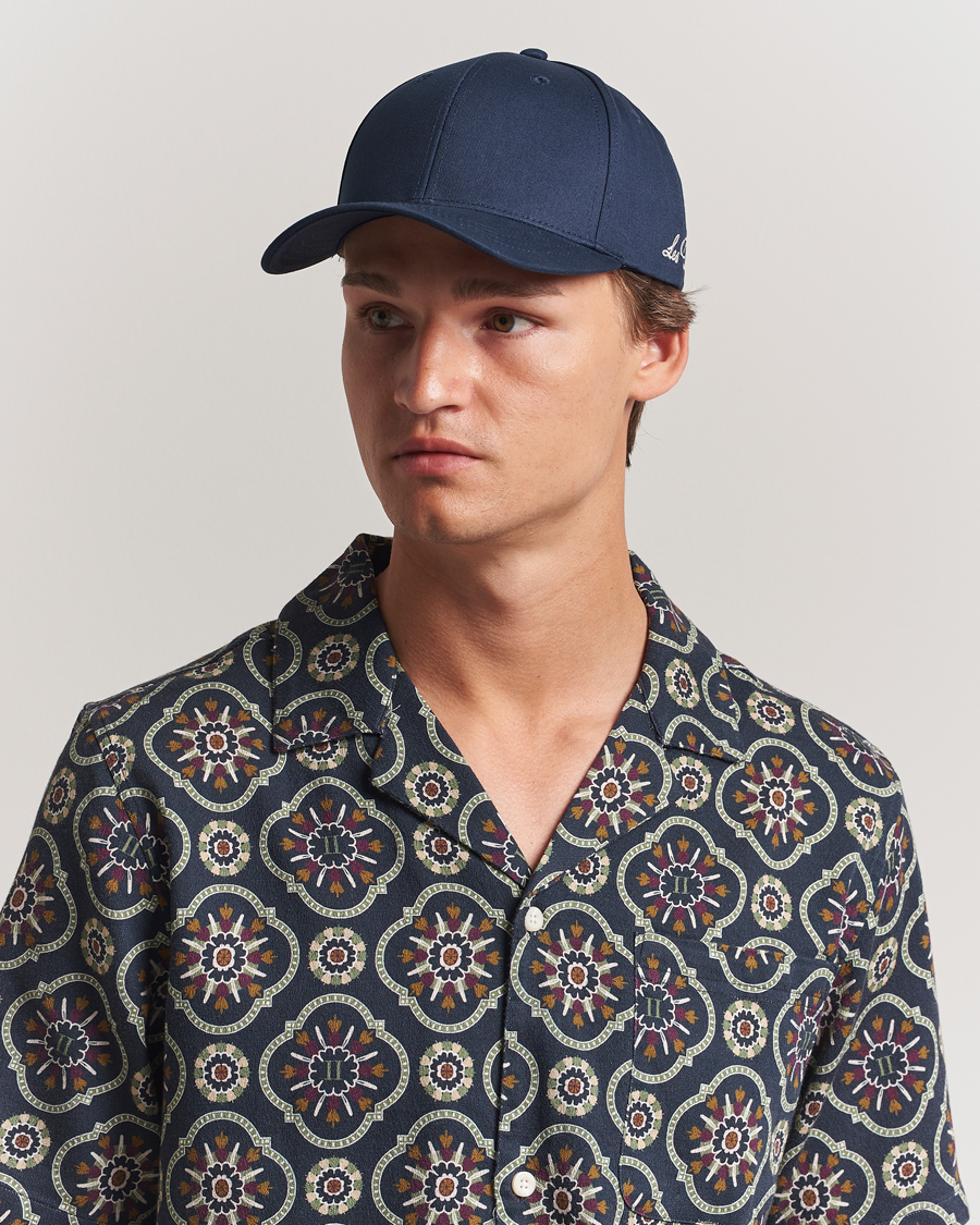 Herre | Hatter og capser | LES DEUX | Crew Organic Baseball Cap Dark Navy