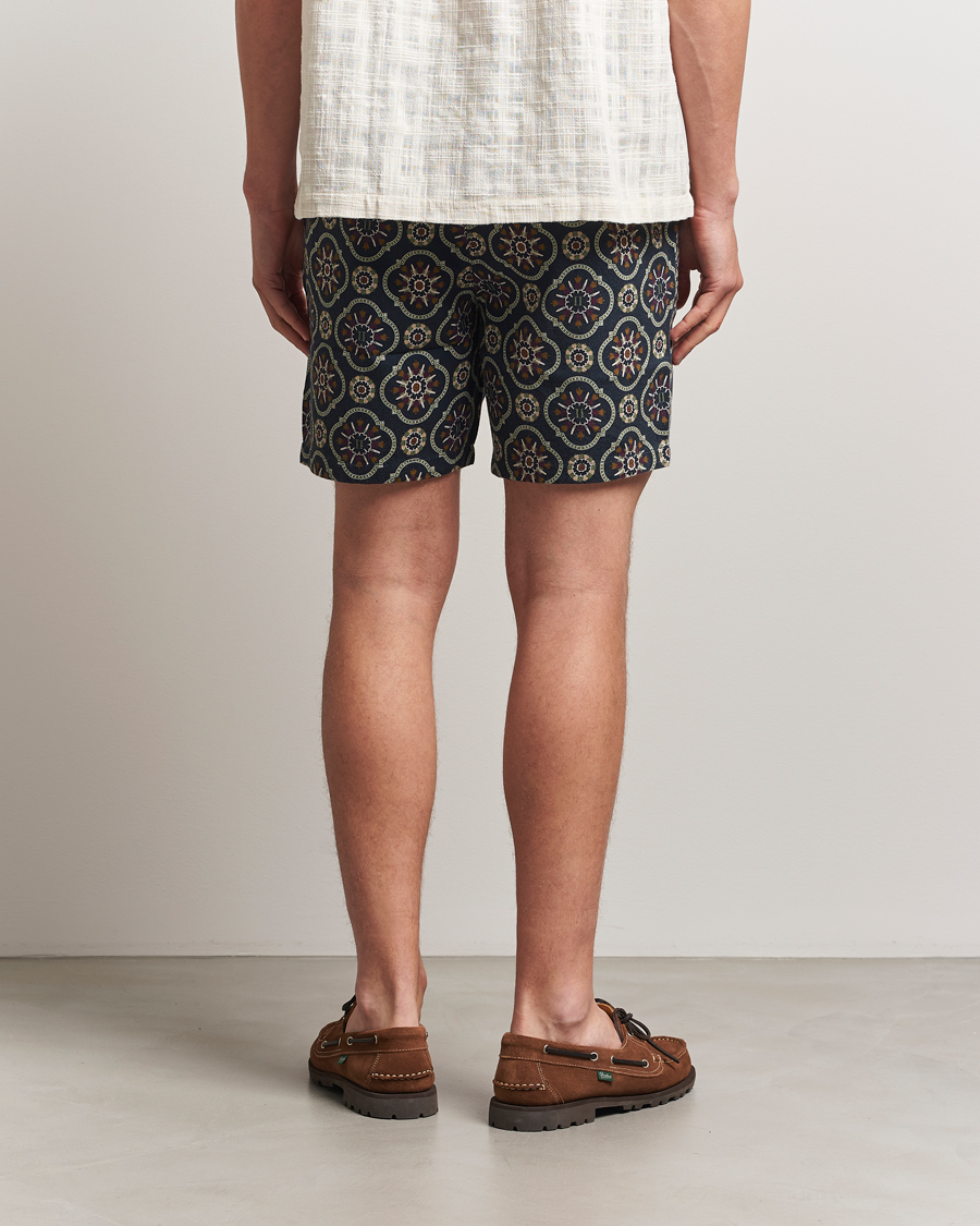 Herre | Shorts | LES DEUX | Otto AOP Tapestry Shorts Dark Navy