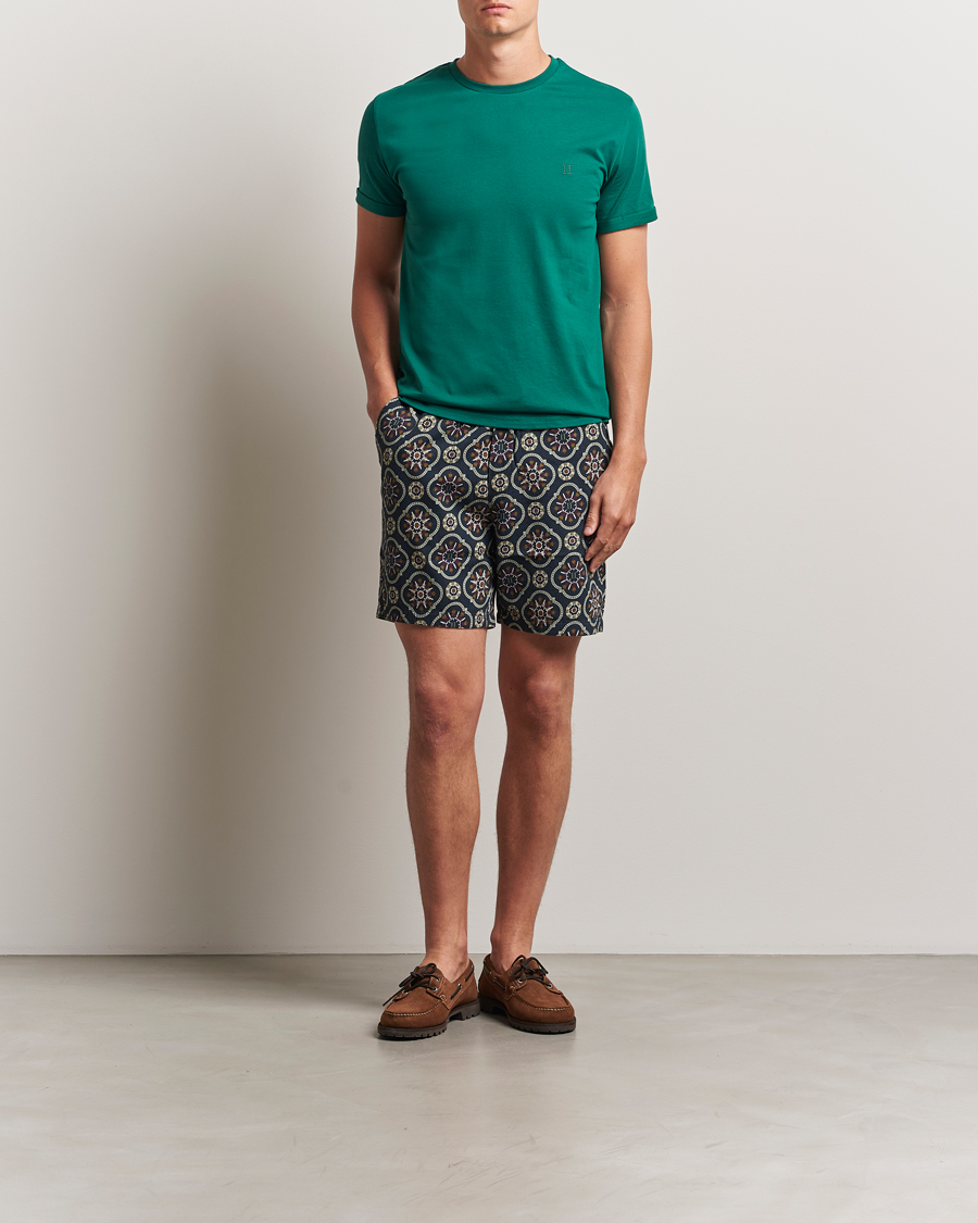 Herre | T-Shirts | LES DEUX | Norregaard Contrast T-Shirt Evergreen