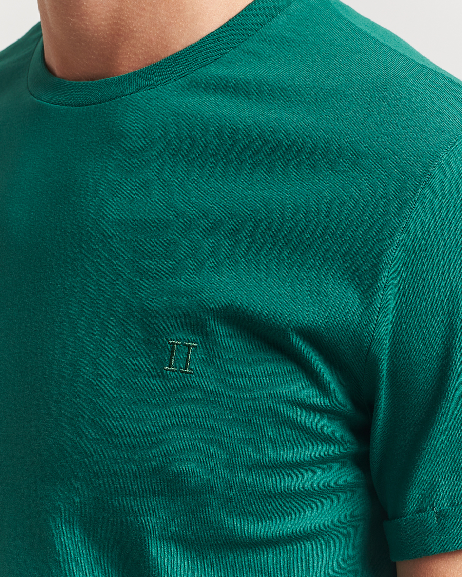 Herre | T-Shirts | LES DEUX | Norregaard Contrast T-Shirt Evergreen