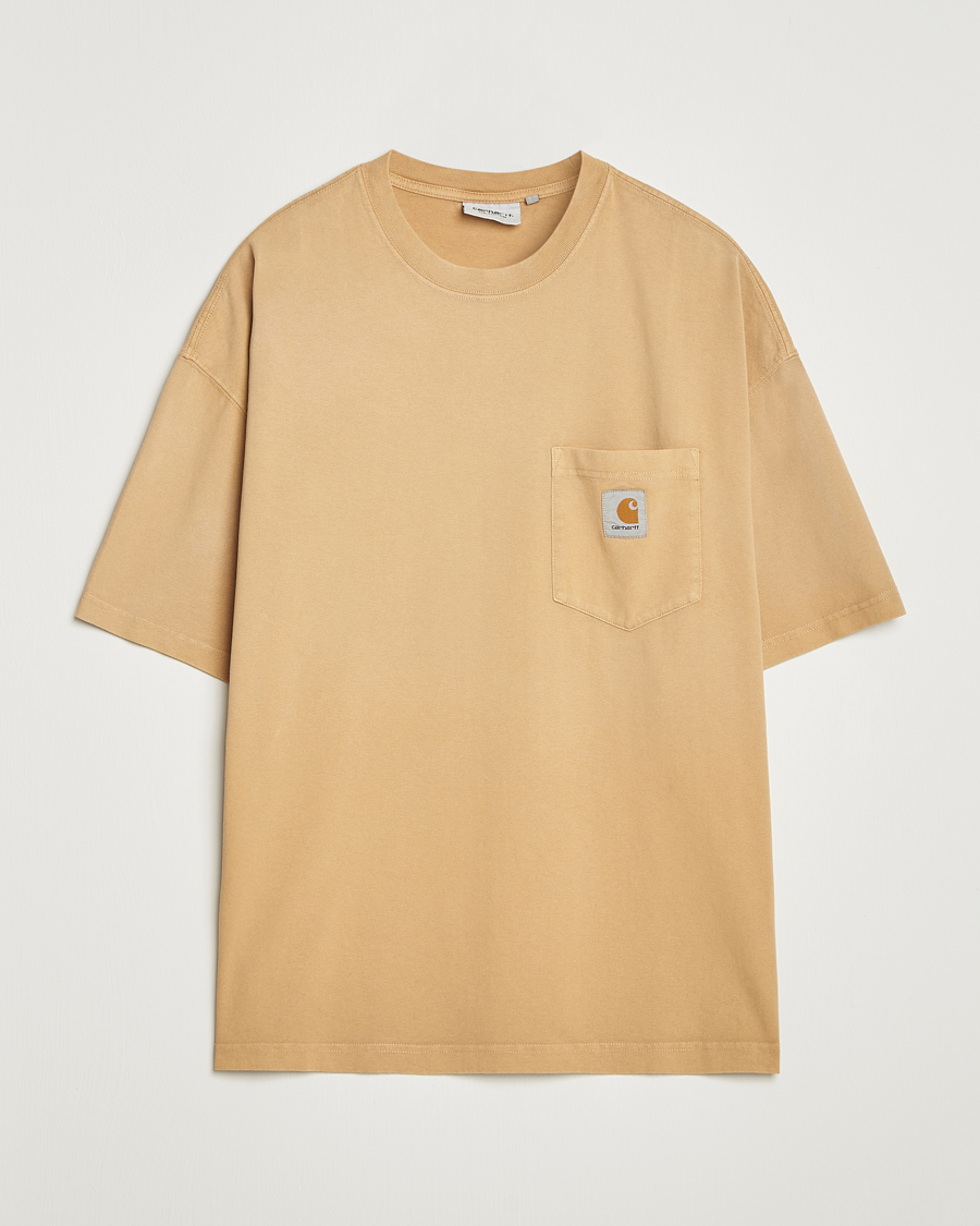 Herre | T-Shirts | Carhartt WIP | Hudson Pocket T-Shirt Dusty Brown