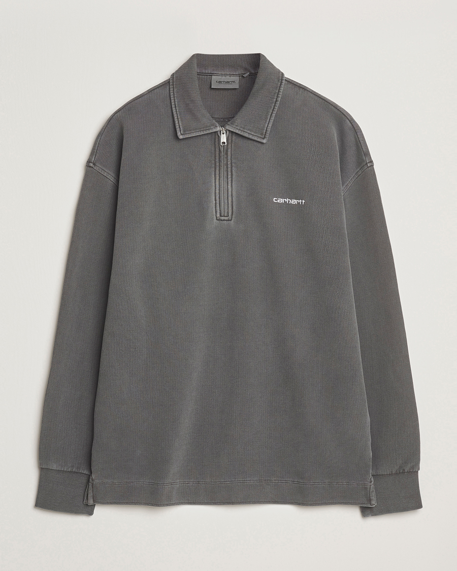 Herre | Gensere | Carhartt WIP | Pique Script Sweatshirt Black