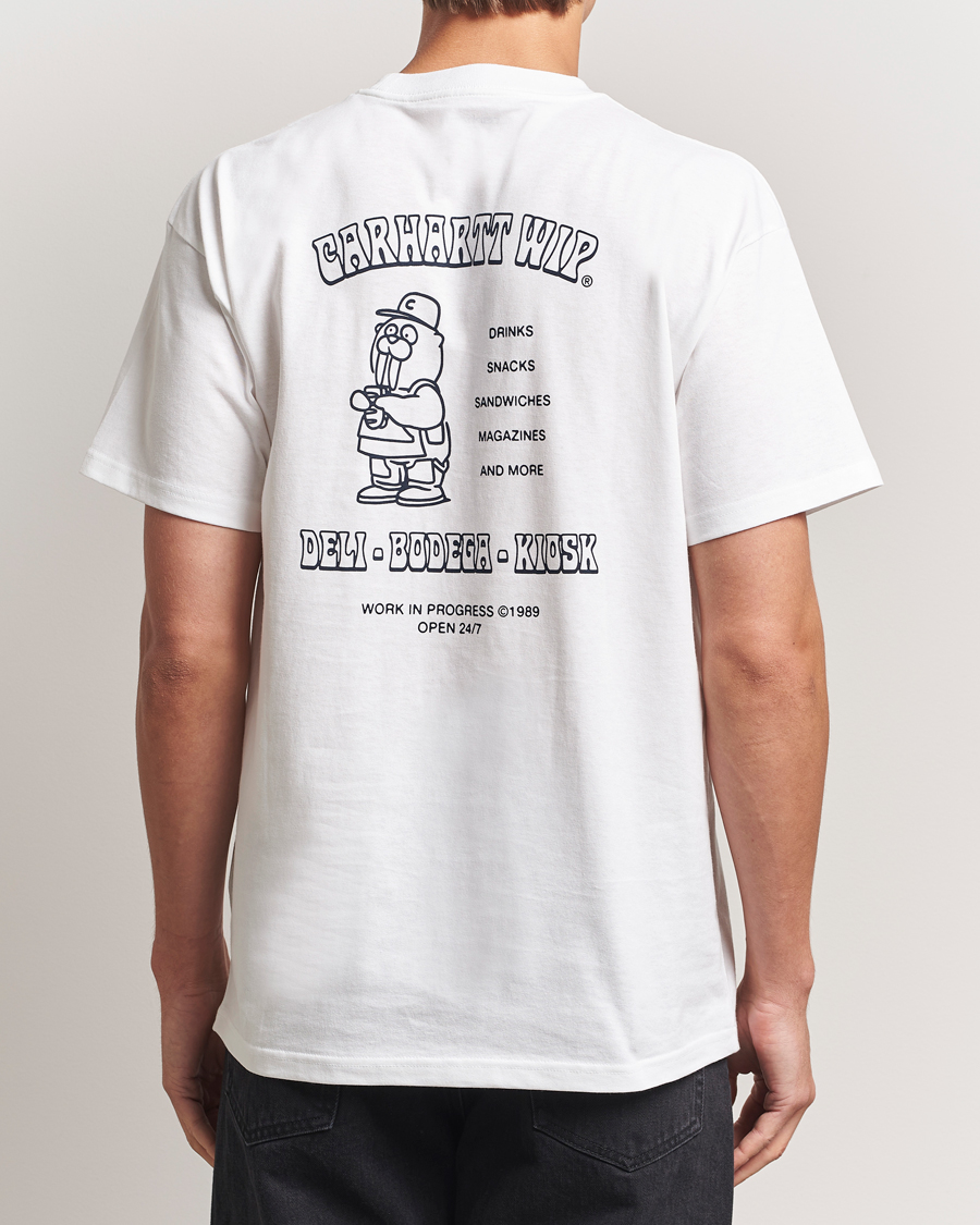 Herre | T-Shirts | Carhartt WIP | Sandwich T-Shirt White