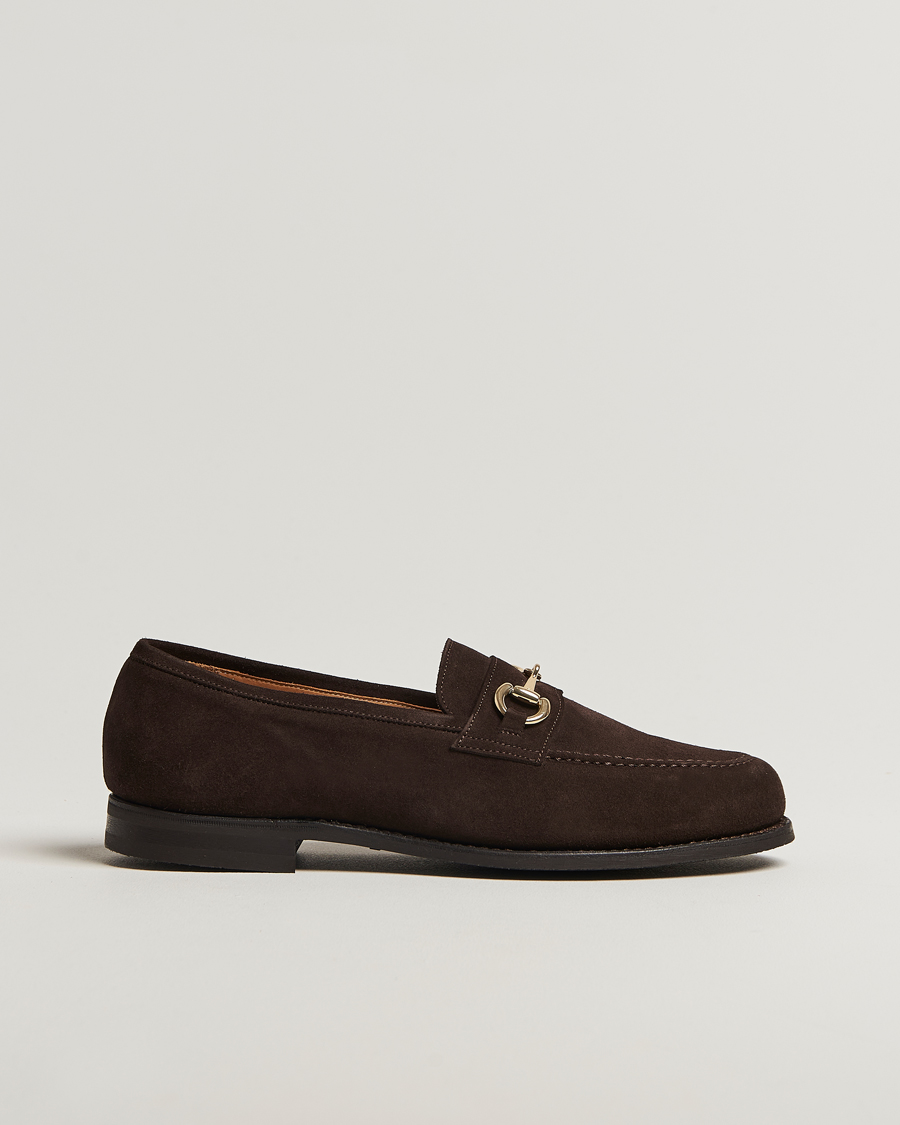 Herre | Loafers | Myrqvist | Karlberg Loafer Dark Brown Suede