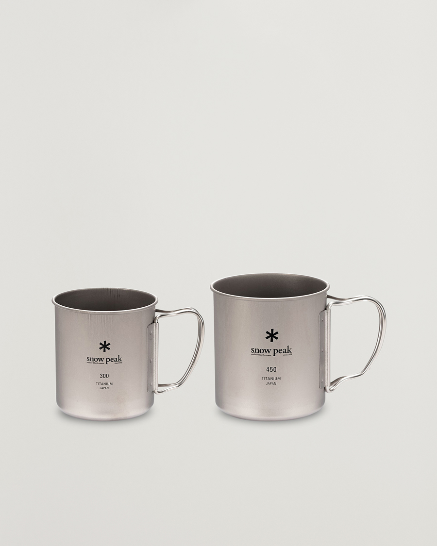 Herre | Outdoor living | Snow Peak | Titanium Mug Starter Set Black