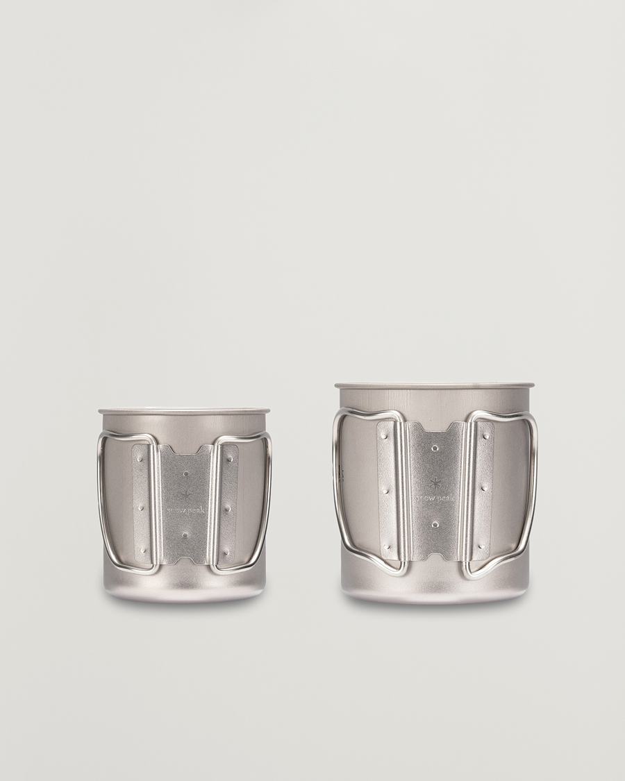 Herre | Outdoor living | Snow Peak | Titanium Mug Starter Set Black