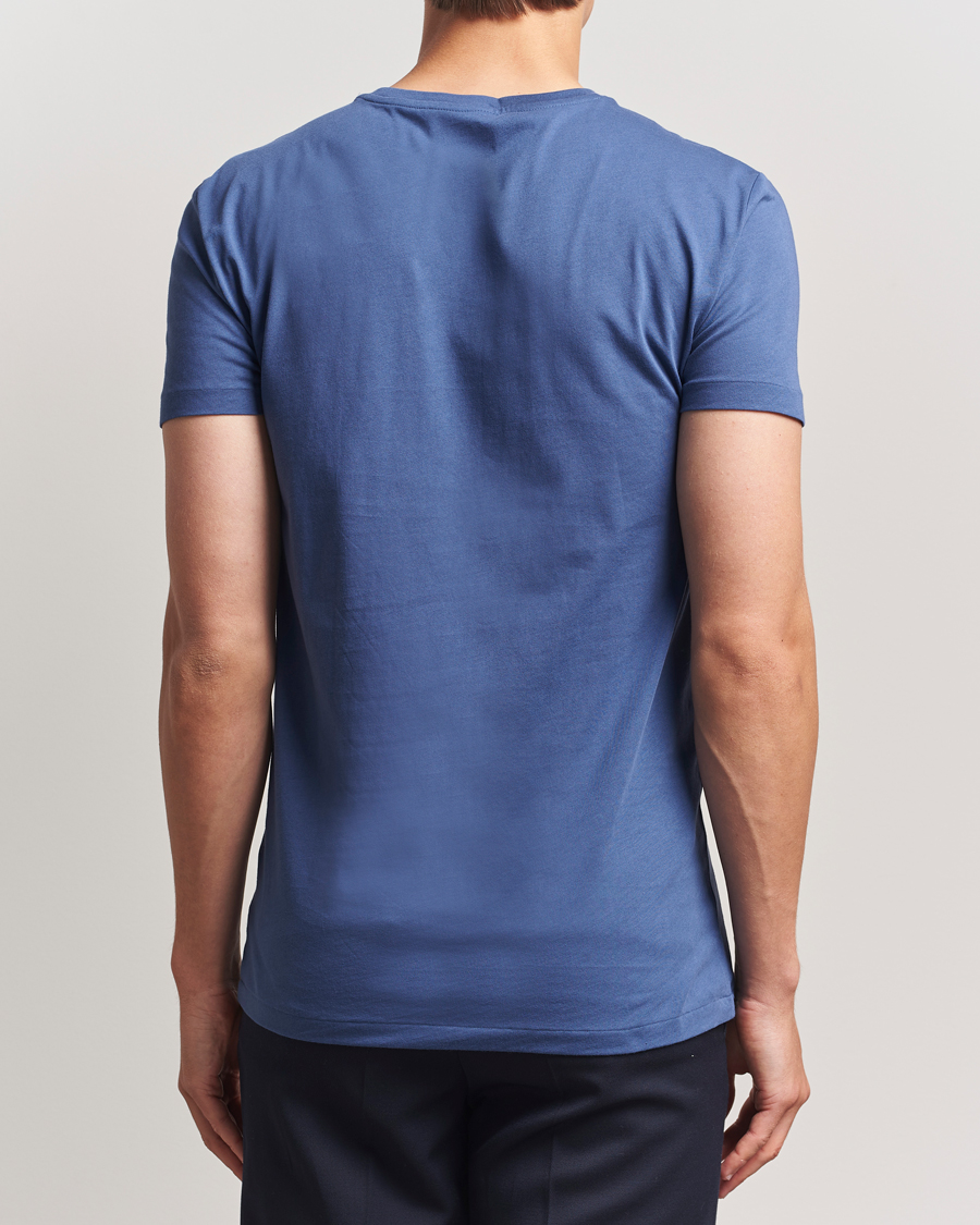 Herre | T-Shirts | Polo Ralph Lauren | 3-Pack Crew Neck T-shirt Black/Old Royal/White