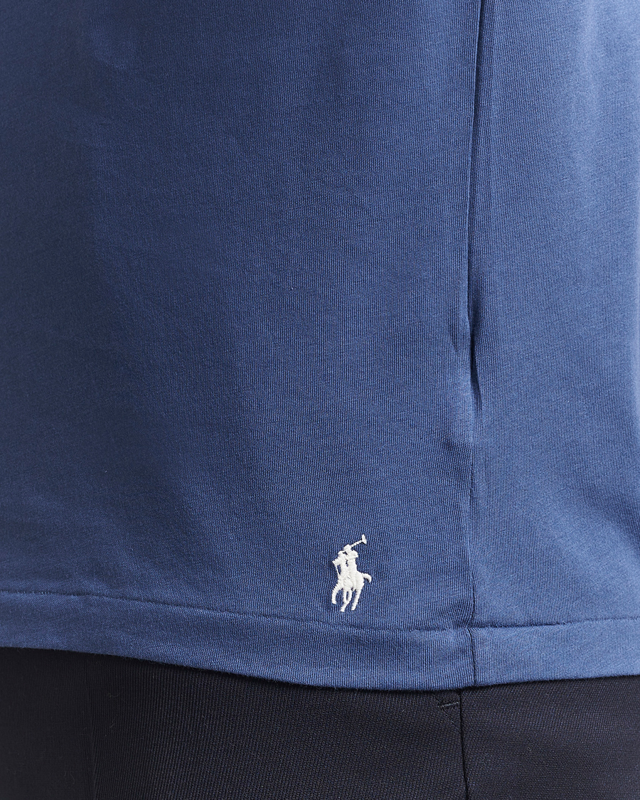 Herre | T-Shirts | Polo Ralph Lauren | 3-Pack Crew Neck T-shirt Black/Old Royal/White