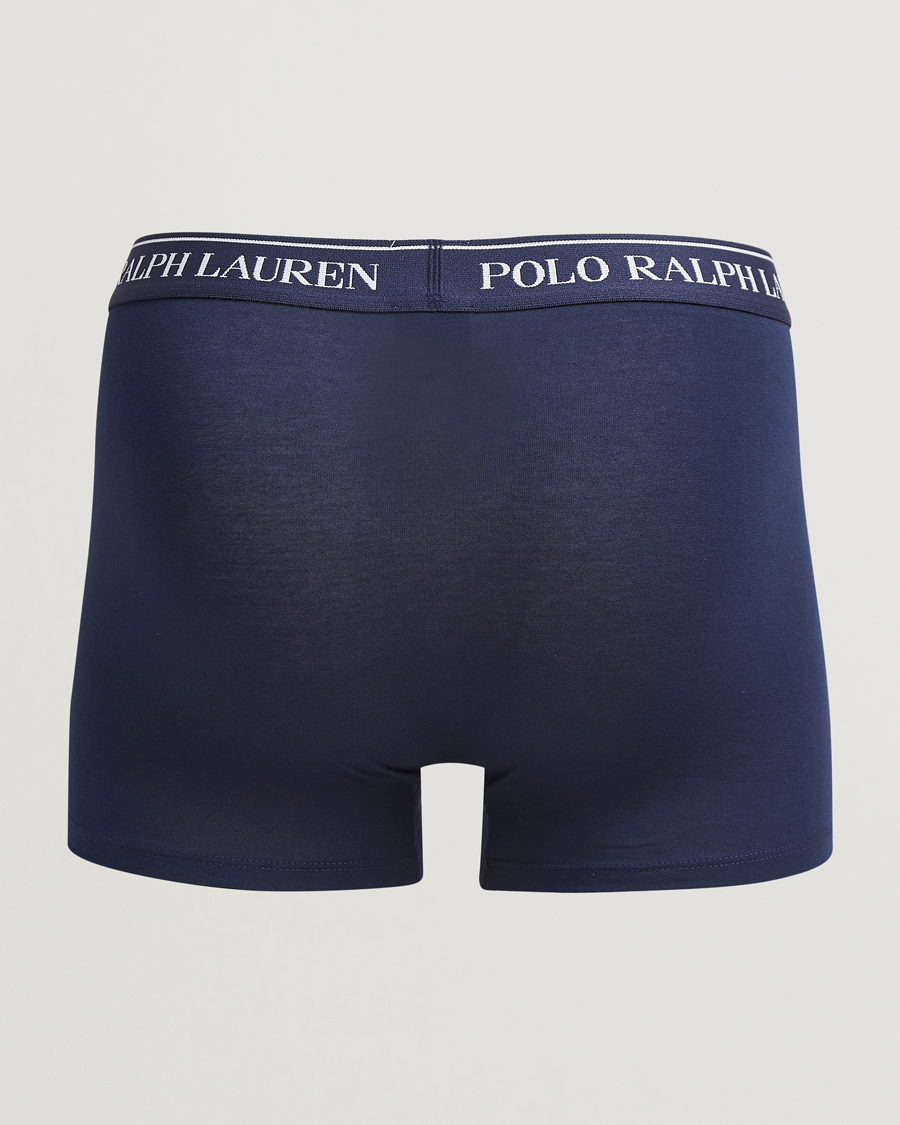 Herre | Undertøy | Polo Ralph Lauren | 3-Pack Trunk Navy/Green/Harvard Wine