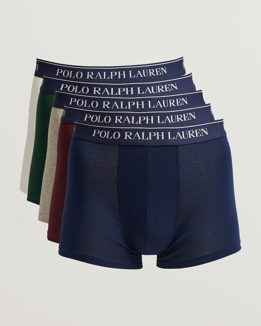 Herre | Undertøy | Polo Ralph Lauren | 5-Pack Trunk Multicolor