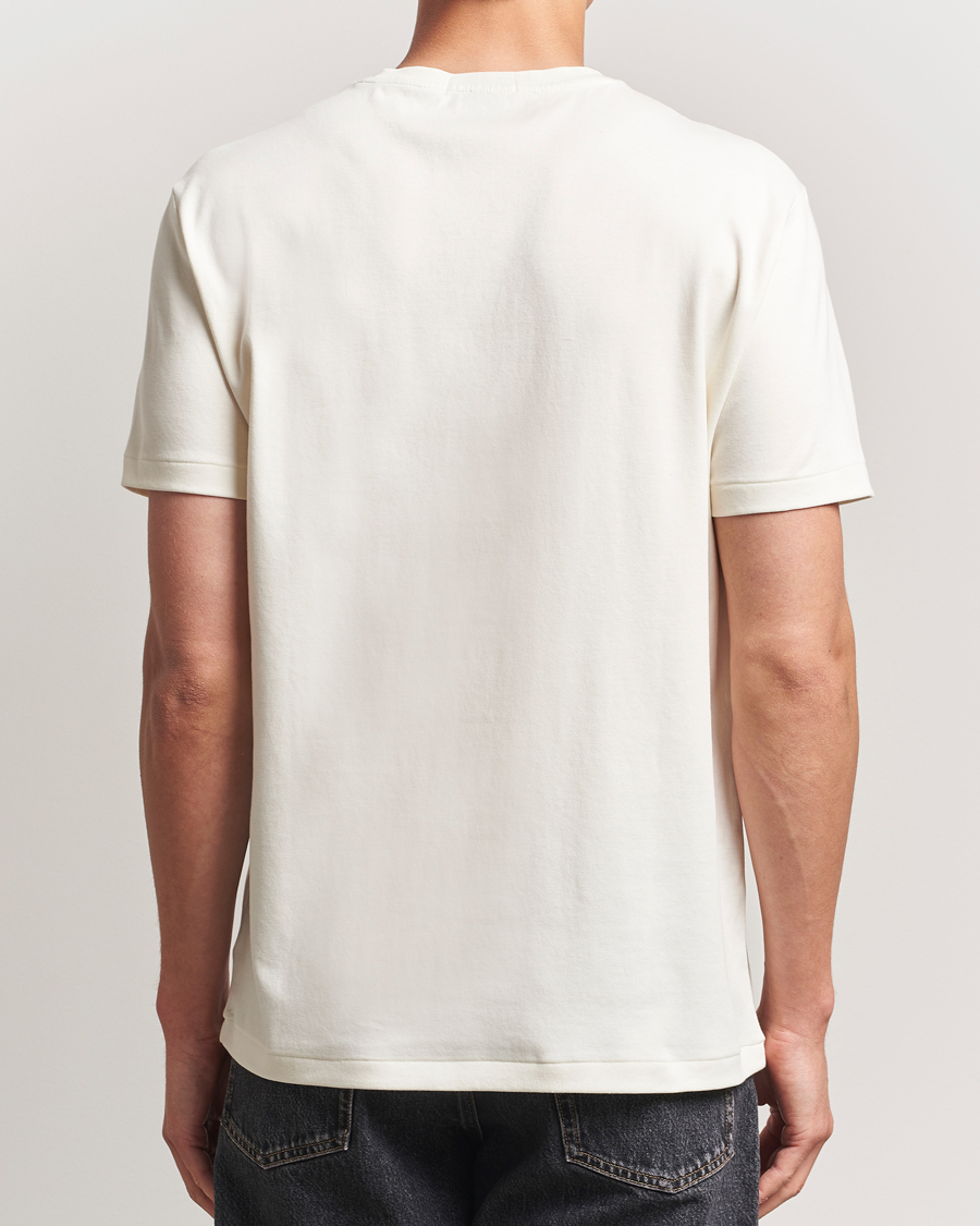 Herre | T-Shirts | Polo Ralph Lauren | Luxury Pima Cotton Crew Neck T-Shirt Pale Cream