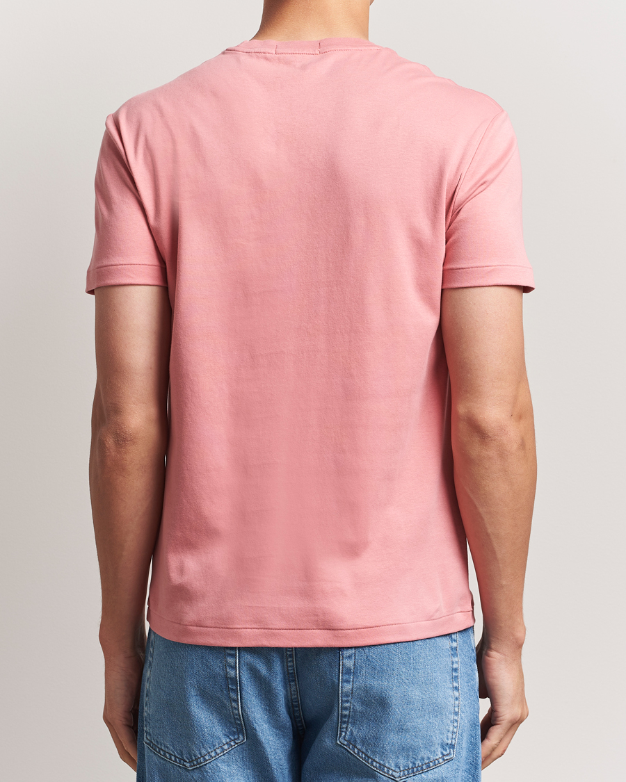 Herre | T-Shirts | Polo Ralph Lauren | Luxury Pima Cotton Crew Neck T-Shirt Desert Rose