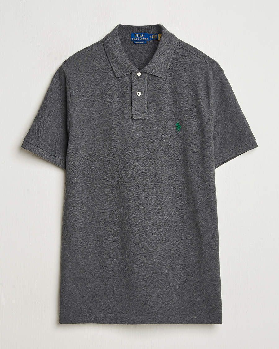 Herre | Pikéer | Polo Ralph Lauren | Custom Slim Fit Polo Barclay Heather