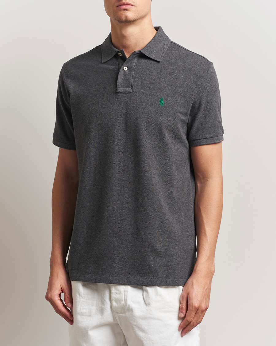 Herre | Pikéer | Polo Ralph Lauren | Custom Slim Fit Polo Barclay Heather