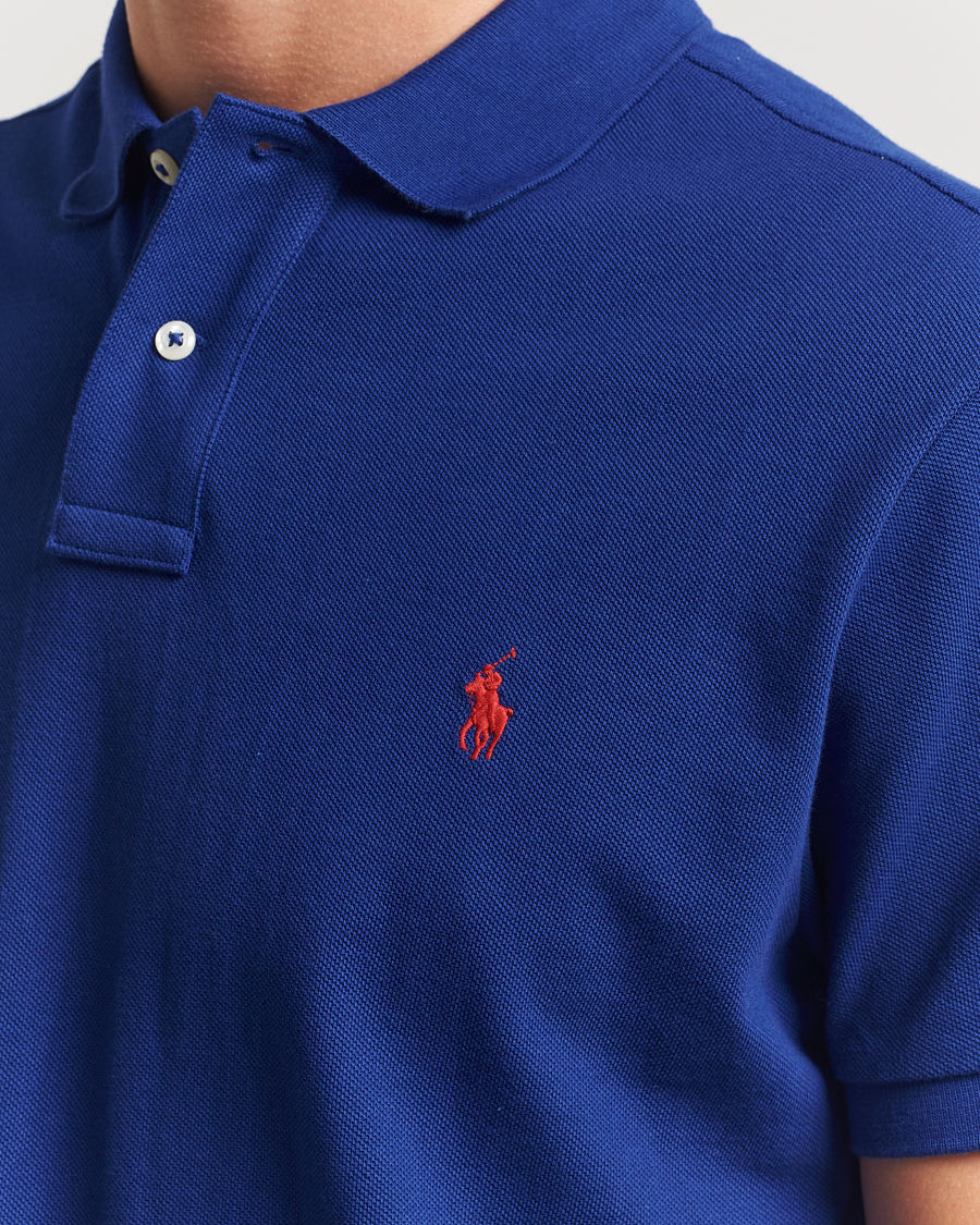 Herre | Pikéer | Polo Ralph Lauren | Custom Slim Fit Polo Heritage Royal