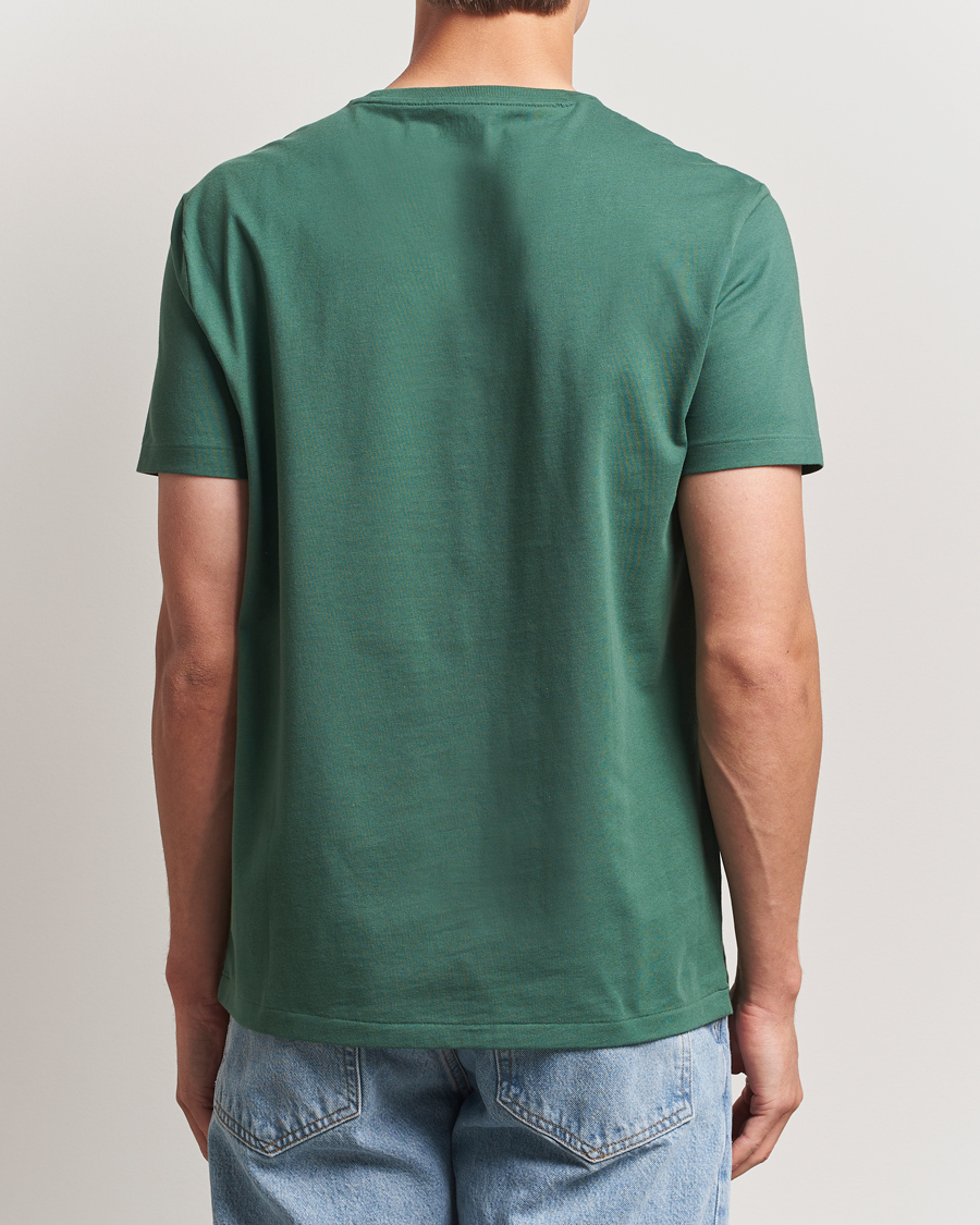 Herre | T-Shirts | Polo Ralph Lauren | Custom Slim Fit Crew Neck T-Shirt Washed Forest