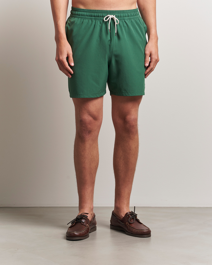 Herre | Badeshorts | Polo Ralph Lauren | Traveler Recycled Swimshorts Washed Forest