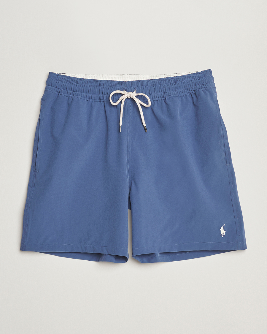 Herre | Badeshorts | Polo Ralph Lauren | Traveler Recycled Swimshorts Earth Blue