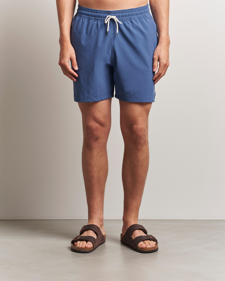 Herre | Badeshorts | Polo Ralph Lauren | Traveler Recycled Swimshorts Earth Blue