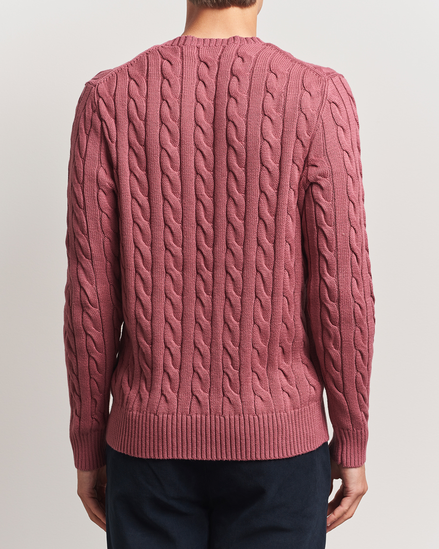 Herre | Gensere | Polo Ralph Lauren | Cotton Cable Pullover Prune Juice