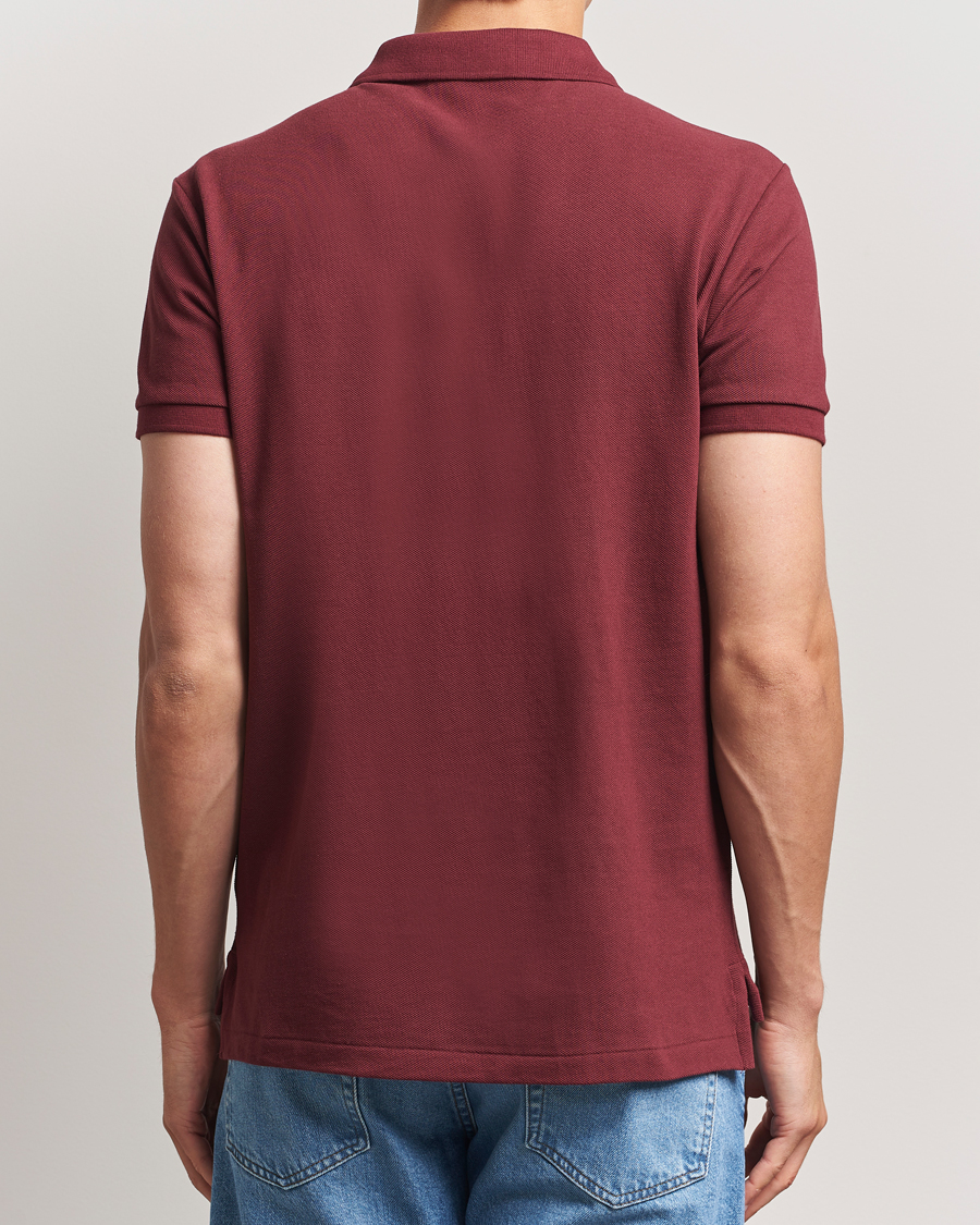 Herre | Pikéer | Polo Ralph Lauren | Slim Fit Polo Red Wine