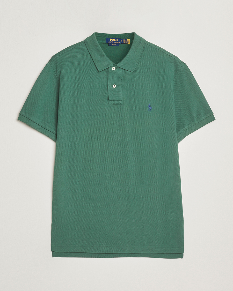 Herre | Pikéer | Polo Ralph Lauren | Slim Fit Polo Washed Forest