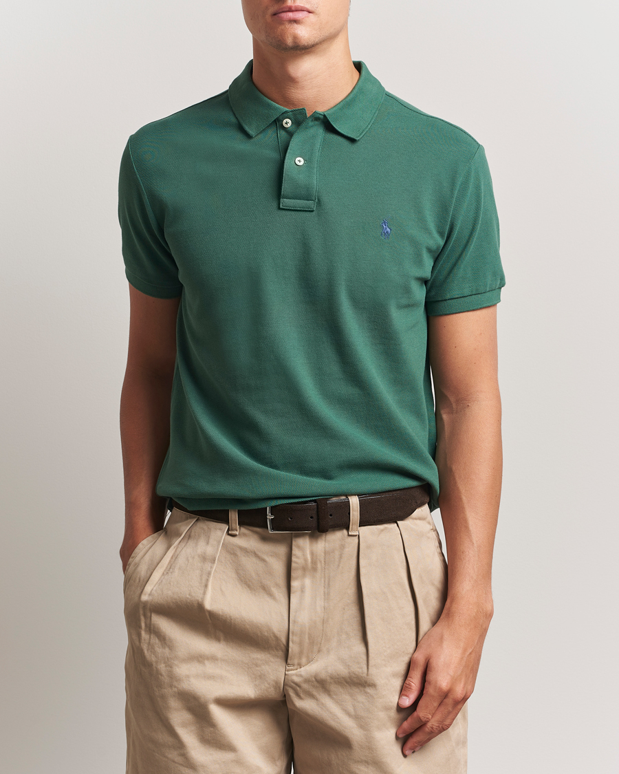 Herre | Pikéer | Polo Ralph Lauren | Slim Fit Polo Washed Forest
