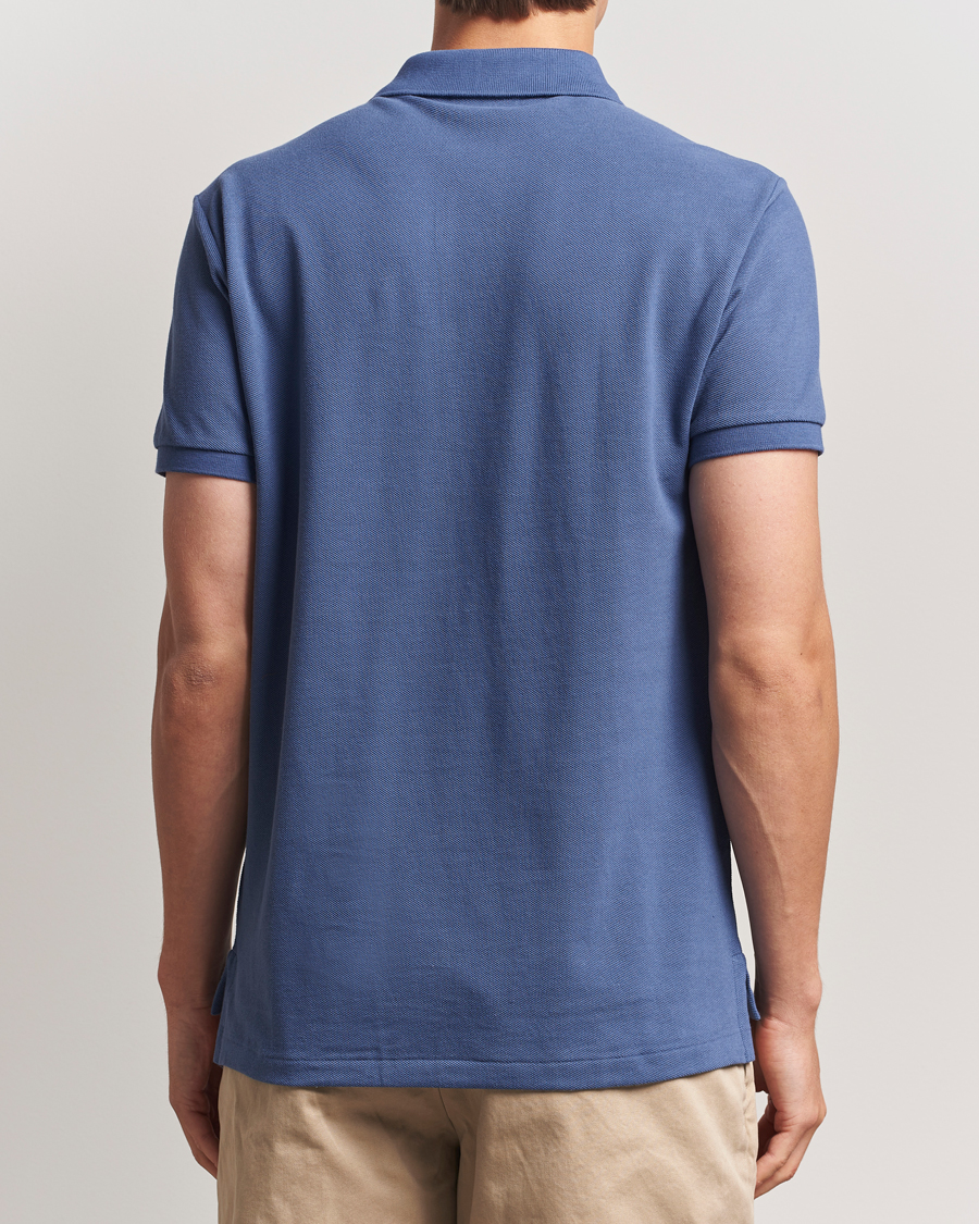 Herre | Pikéer | Polo Ralph Lauren | Slim Fit Polo Earth Blue