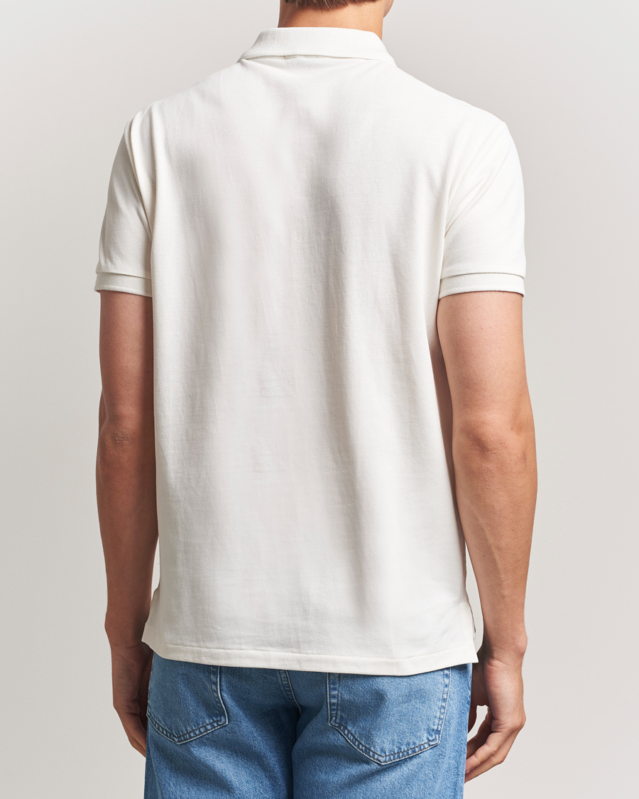 Herre | Pikéer | Polo Ralph Lauren | Slim Fit Polo Pale Cream