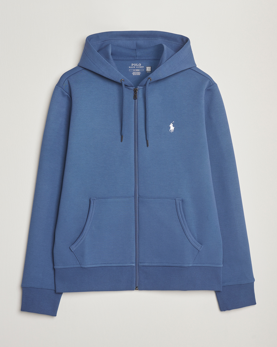 Herre | Gensere | Polo Ralph Lauren | Full-Zip Hoodie Earth Blue