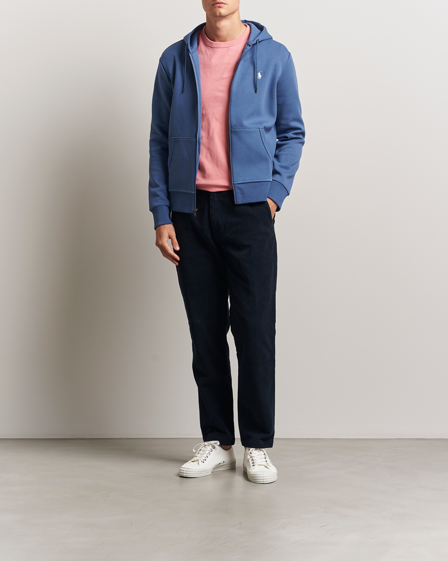 Herre | Gensere | Polo Ralph Lauren | Full-Zip Hoodie Earth Blue