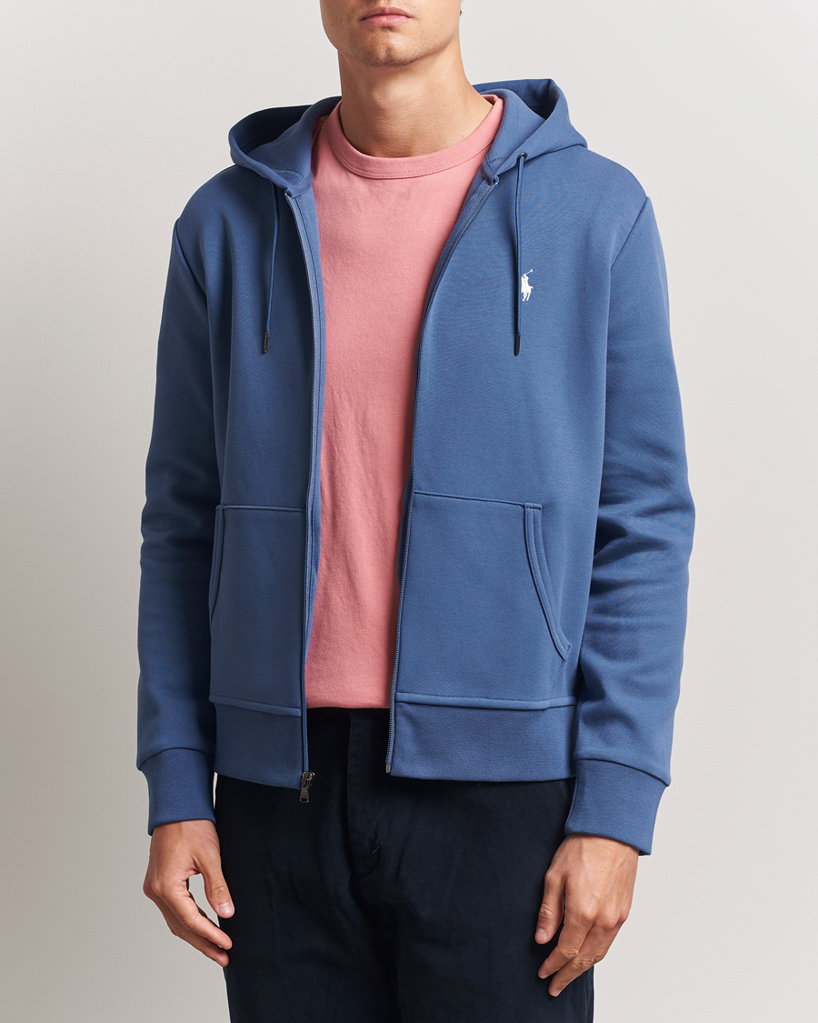 Herre | Gensere | Polo Ralph Lauren | Full-Zip Hoodie Earth Blue